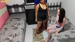 Play BBW Lesbian Pornstar Lorrany Exotica Teaches New Girl Anal Sex with BBC