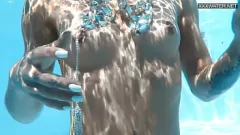 Play Hungarian Pornstar Zazie Skymm's Naked Swimming & Outdoor Sex