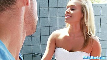 Play Kennedy Leigh licking up his cum
