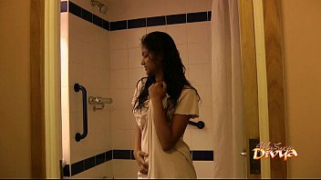 Play Indian pornstar babe divya seducing her fans with her sex in shower
